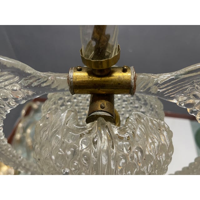 Glass Murano Glass Pendant from Ercole Barovier, Italy, 1950s For Sale - Image 7 of 18