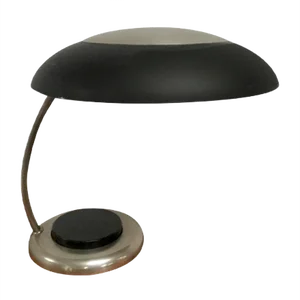 German Art Deco Chrome Table Lamp, 1960s