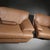 2020s Loom Sculptural Leather Sofa & Lounge Chair Set For Sale - Image 5 of 8