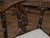 Wood English 19th Century Oak Corner Chair with Carved Foliage and New Upholstery For Sale - Image 7 of 10