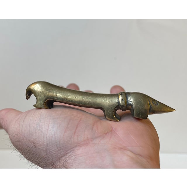 Classic early 1950s Austrian bottle opener, attributed to be designed by Ludwig Bemelmans depiction of "Noodle" the...