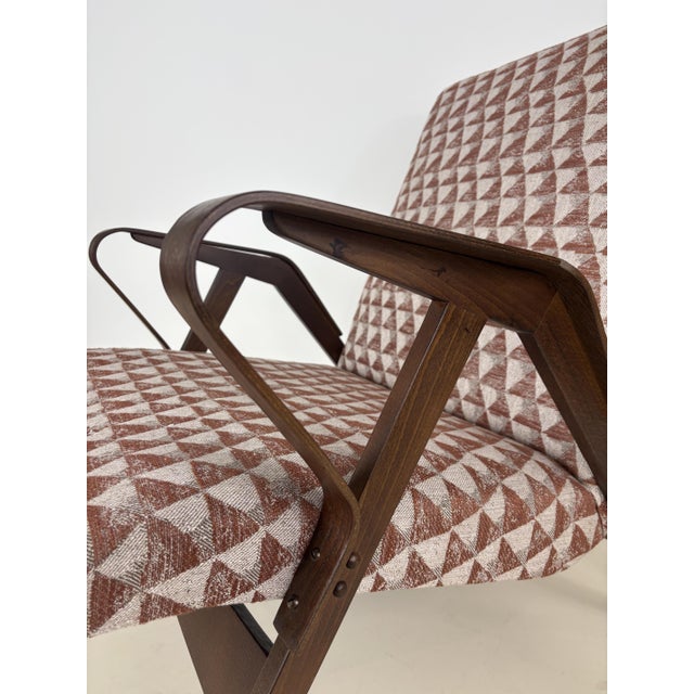 Wood Armchair from Tatra Nabytok, 1960s For Sale - Image 7 of 15