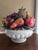 Majolica Fruits in Basket Porcelain Sculpture For Sale In Indianapolis - Image 6 of 13