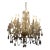 Vintage French Empire Style Crystal Chandelier With Glass Arms For Sale