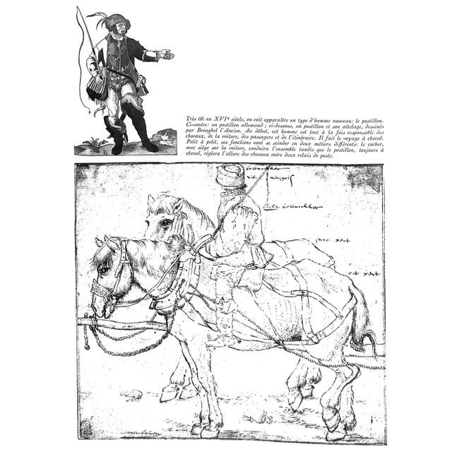 "Au Temps Des Cochers: Histoire Illustree Du Voyage en Voiture Attelee, Du XVe Au XXe Siecle" 1976 Jobe, Joseph For Sale - Image 9 of 13