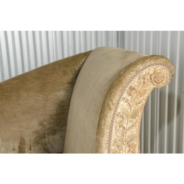 Empire Recamier Panted Daybed French 18Th. C. For Sale - Image 10 of 17