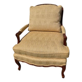 Thomasville TRS Furniture Inc. Armchair Regency Bergere Lounge Chair Louis XV For Sale