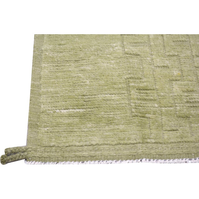 Moroccan 1970s Moroccan Hand Knotted Wool Rug, 2'8"x9'3" For Sale - Image 3 of 5