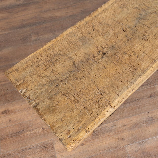 Rustic European Early 20th Century Rustic Coffee Table From Hungary For Sale - Image 3 of 10