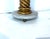 1950s A Marble Top Gilt Wood Pedestal For Sale - Image 5 of 5