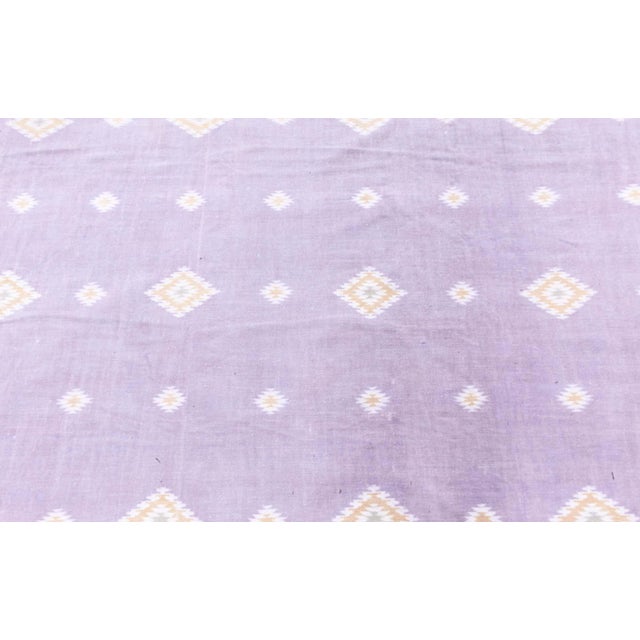 Vintage Indian Dhurrie Rug Doris Leslie Blau For Sale In New York - Image 6 of 10