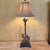 Michael Berman Berman Camel Table Lamp With Palm Motif Stem, Bronze-Tone Desert Safari Accent Lamp, 29"h For Sale - Image 4 of 18