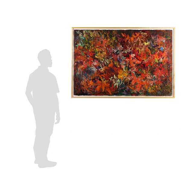 Abstract Bernyce Alpert Winick (American, 1922-2022), Frescamente For Sale - Image 3 of 6
