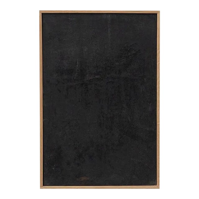Black Painting by Enrico Della Torre For Sale