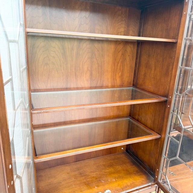 Vintage Campaign Modular Wall Unit Hutch by Baker Knapp Tubbs For Sale - Image 9 of 12