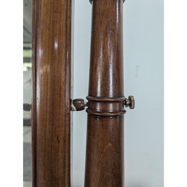 Brown Louis Philippe Dressing Table in Mahogany For Sale - Image 8 of 12