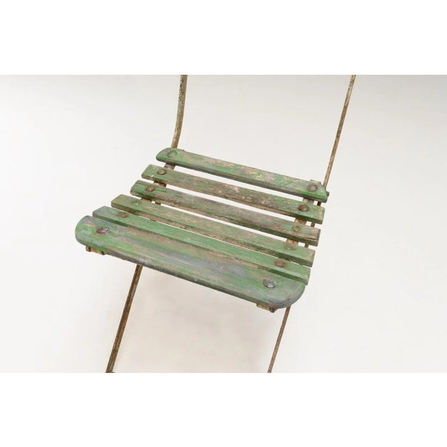 1900 - 1909 Garden Chairs, 1900, Set of 4 For Sale - Image 5 of 8