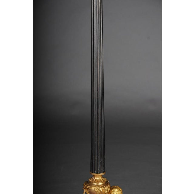Louis XV Napoleon III Salon Floor Lamp, Paris, France, 1880s For Sale - Image 5 of 18