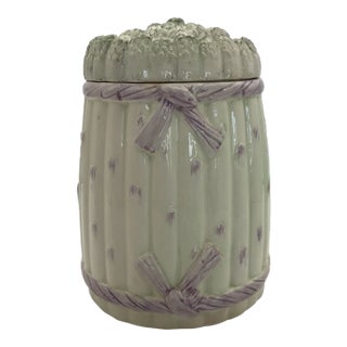 1960s Italian Ceramic Asparagus Container For Sale