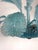 Blue Murano Glass 3-Bulb Chandelier from Barovier & Toso, 1940s For Sale - Image 8 of 15