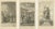 J. Drapentier, Gospel Scenes and Apostles from St. Marks, 1735, Paper, Set of 3 For Sale