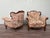Brown Set of Italian Walnut Armchairs, 1960s For Sale - Image 8 of 17