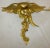Pair of Antique Italian Federal Gold Gilt-Wood Figural Bird Wall Shelves Shelf For Sale - Image 10 of 14