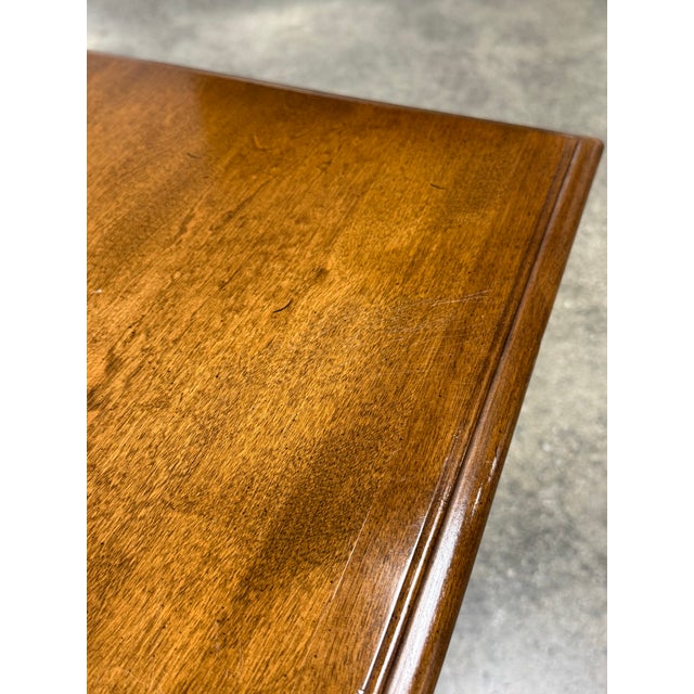 Ethan Allen Classic Manor Solid Maple End Tables / Nightstands For Sale - Image 10 of 12