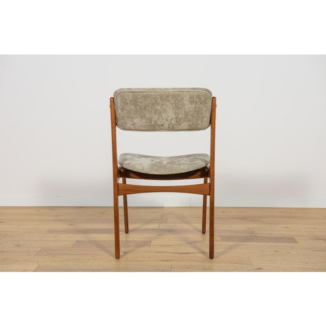 Mid-Century Model 49 Dining Chairs in Teak by Erik Buch for Odense Machine Gunning, 1960s, Set of 8 For Sale - Image 12 of 18