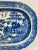 1900 - 1909 Antique Blue Willow Serving Platter From England - Circa 1900 For Sale - Image 5 of 13