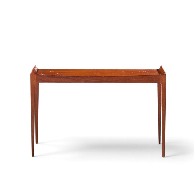 Wood Kurt Østervig for Jason Møbler Mid Century Danish Teak Side End Table For Sale - Image 7 of 10