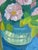 Expressionist Mid Century Still Life Oil Painting by Swedish Artist Waldemar Berg For Sale In Orlando - Image 6 of 18