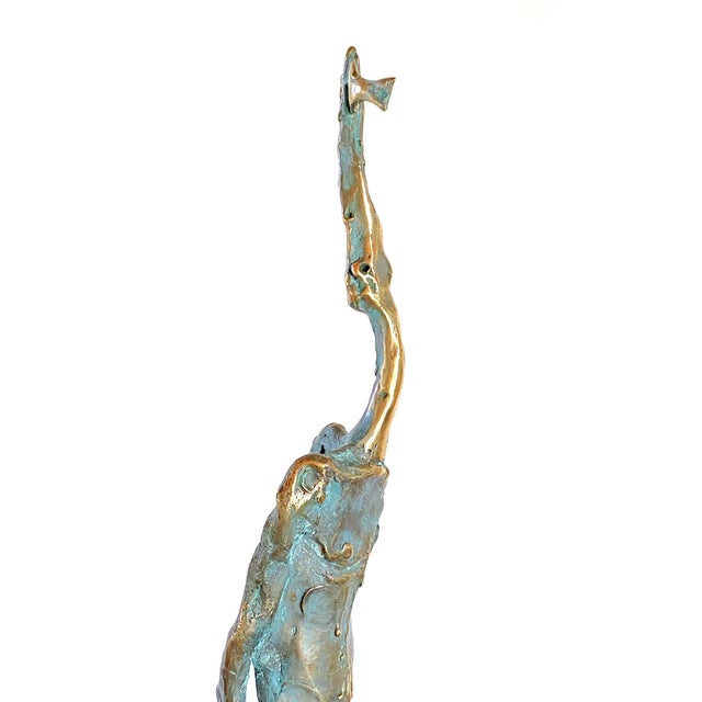 Contemporary The Last Fisher Bronze Sculpture by Gyunay Aliev For Sale - Image 3 of 8