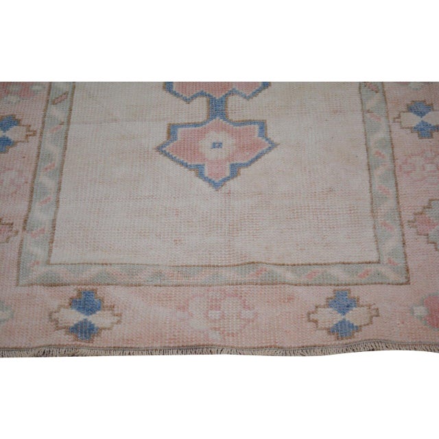 Vintage Turkish Anatolian Knotted Wool Rug, 2'5''x5' For Sale - Image 4 of 5