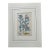 19th.century Robert Sweet Botanical Print With Flower Description Page Attached to Back. It Is an Hand Colored Engraving. For Sale