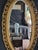 Early 1900s French Style Hand Carved Gilded Oval Beveled Wall Mirror For Sale - Image 9 of 12