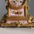 Metal Triptych Clock in Gilded Bronze and Porcelain For Sale - Image 7 of 16