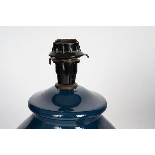Vintage Porcelain Table Lamps, 1950s, Set of 3 For Sale - Image 6 of 7