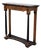 Empire Revival Italian Console Table with Black Marble Top, 1950s For Sale