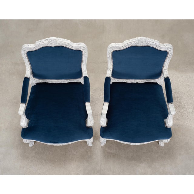 2000 - 2009 Pair of Ralph Lauren "Indian Cove Lodge Fauteuil" Armchairs For Sale - Image 5 of 18