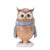 Kenneth Ludwig Chicago Winter Owl and Bird Figurines (Set of 6) For Sale - Image 4 of 6