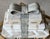 Whimsical Circa 1980 Multi-Tier Tessellated Travertine Stone Jewelry Box by Renoir Designs For Sale - Image 13 of 18