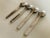 Stanley Roberts Midcentury Stanley Roberts Stainless Tea Spoons S/4 For Sale - Image 4 of 5