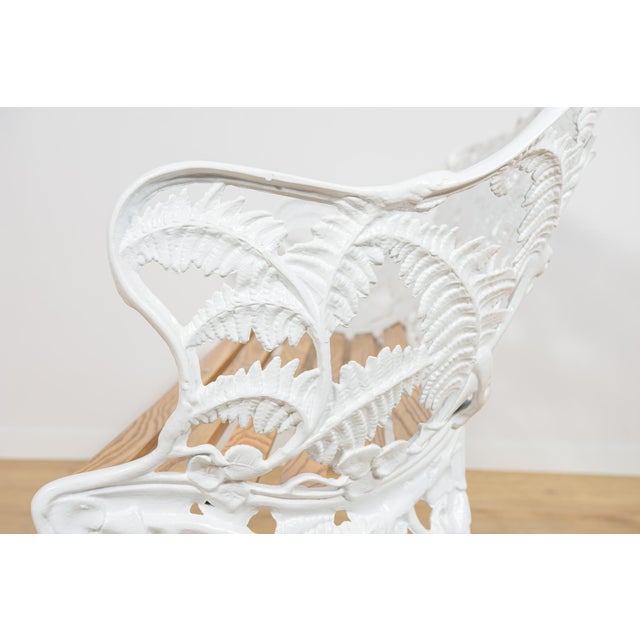 Victorian Coalbrookdale Garden Bench, United Kingdom, 1950s For Sale - Image 6 of 16
