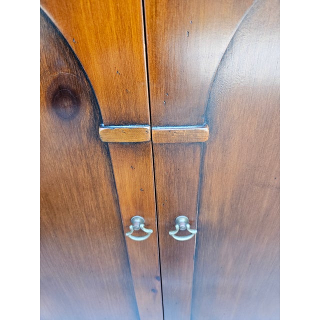 Brown Pine Shop Original Hallway Cabinet For Sale - Image 8 of 12