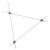 Metal Eitie Triangle Wall Lamp by Tobia Scarpa for Cassina For Sale - Image 7 of 7