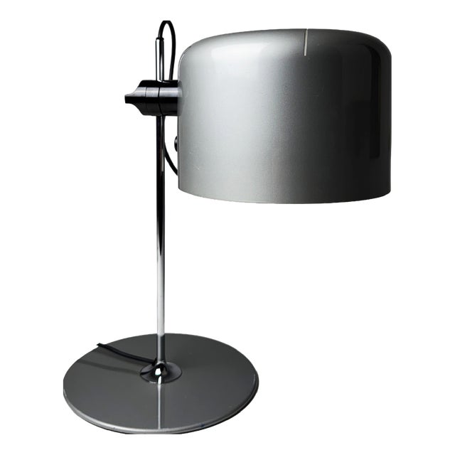Vintage Italian Coupé Table Lamp by Joe Colombo for Oluce, 1970s For Sale