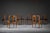 Juliane Dining Chairs in Teak and Black Leather by Johannes Andersen for Uldum Møbelfabrik, Denmark, 1960s, Set of 6 For Sale - Image 15 of 18