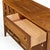 Broyhill Brasilia Mid Century Walnut and Brass Offset Credenza and Hutch For Sale - Image 11 of 14