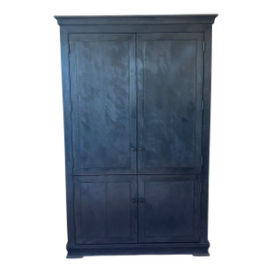 Restoration Hardware (Rh) Annecy Metal-Wrapped Armoire